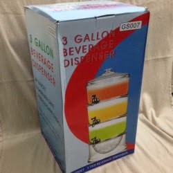 3 Layer Beverage Dispenser Box