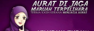 Aurat Dijaga Maruah Terpelihara