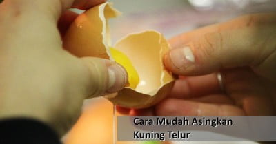 Asingkan Kuning Telur
